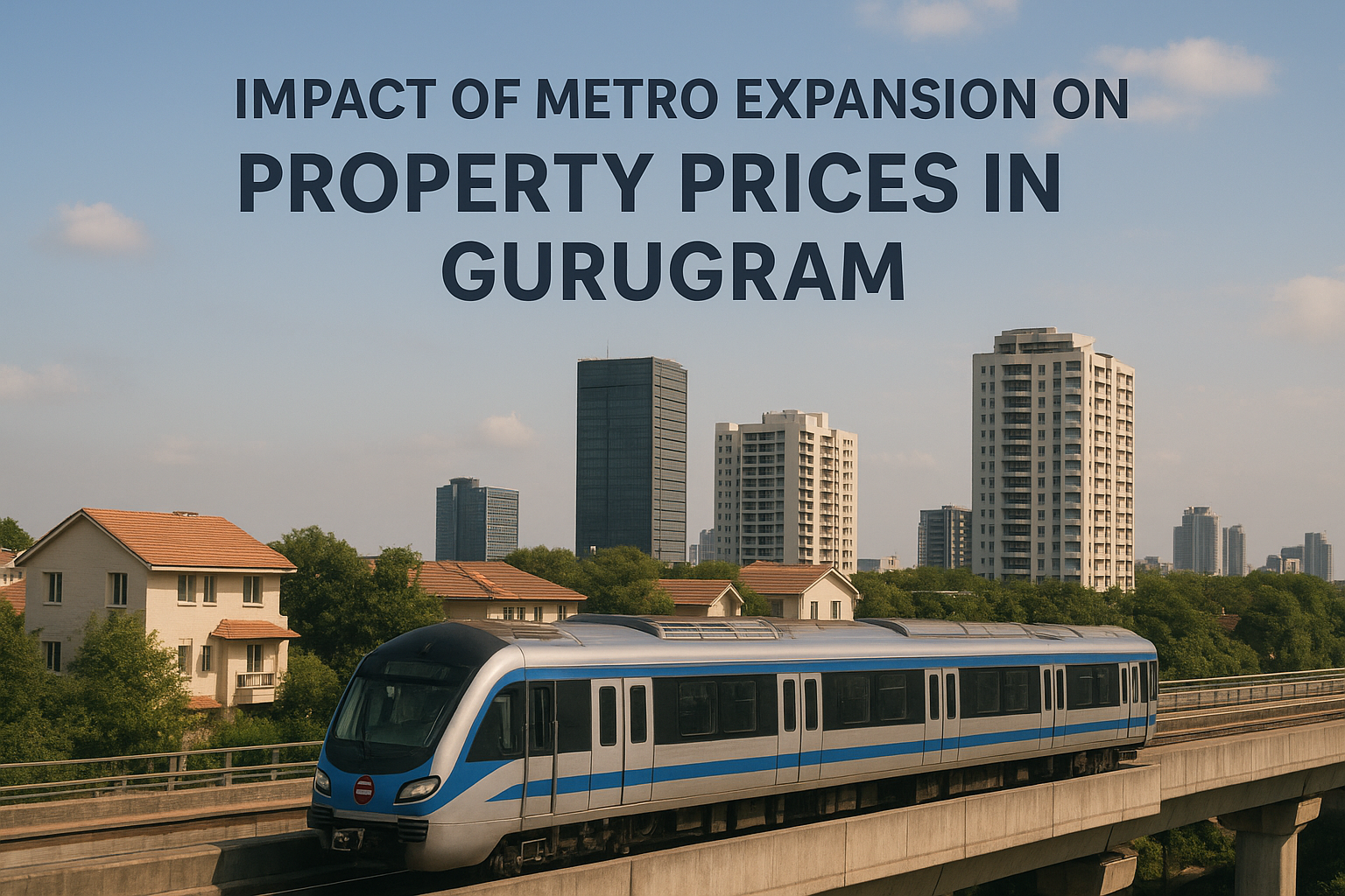 Impact of Metro Expansion on Property Prices in Gurugram